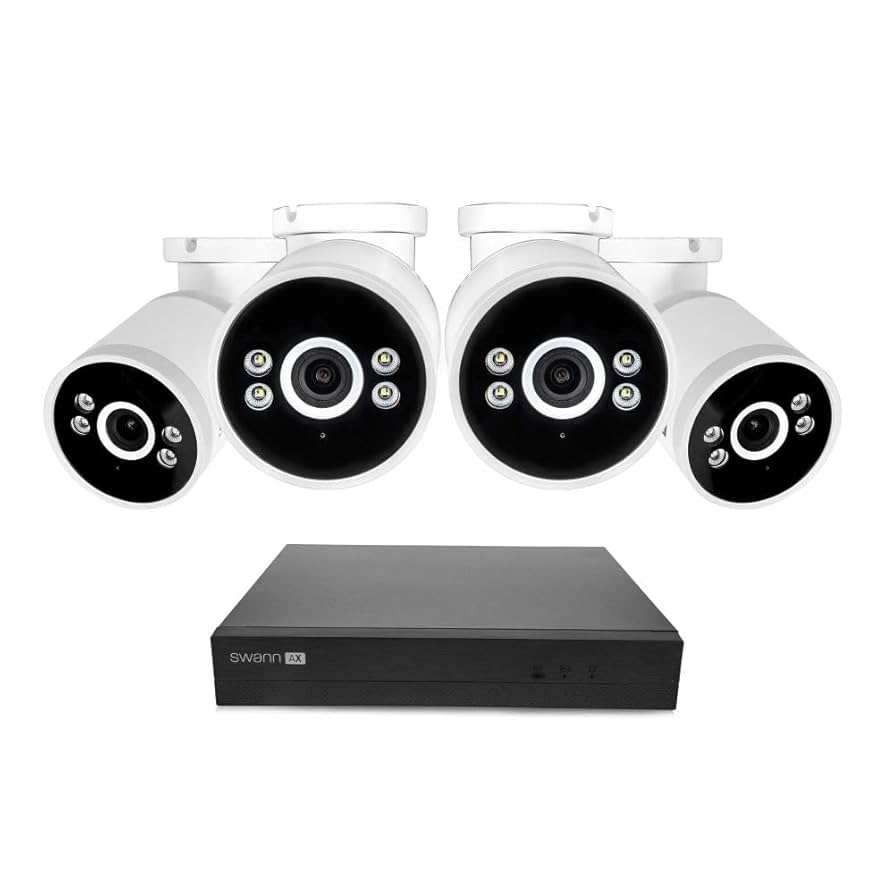 Swann Smart Security System 1080P 4カメラ Amazon.co.jp: 【日本正規代理店】Swann セキュリティカメラ 4CH
